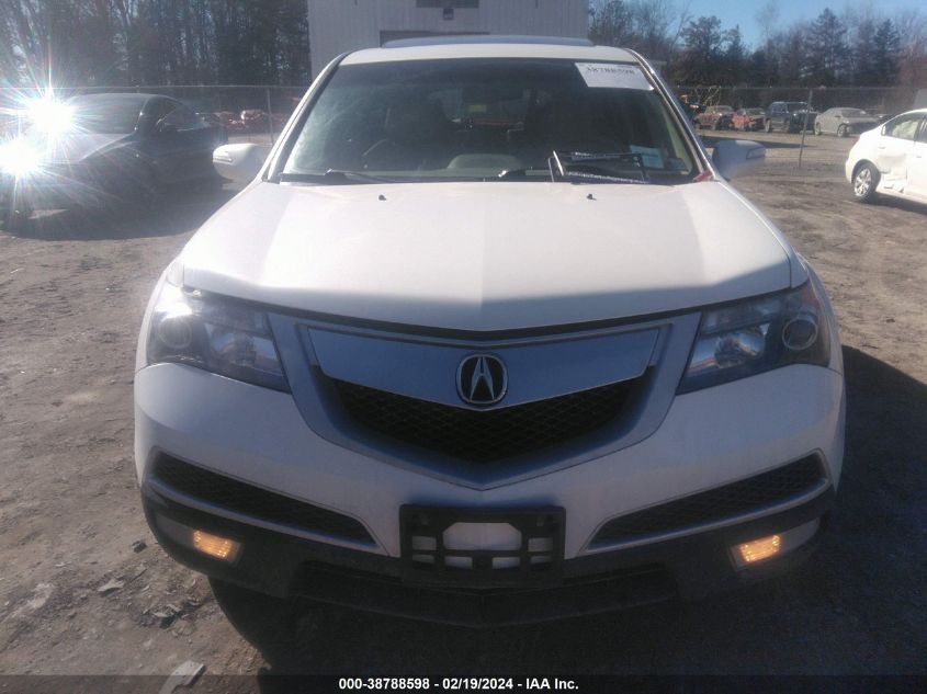 2012 Acura Mdx Technology Package VIN: 2HNYD2H30CH544459 Lot: 38788598