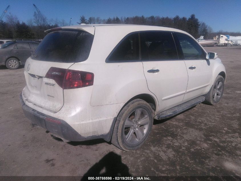 2012 Acura Mdx Technology Package VIN: 2HNYD2H30CH544459 Lot: 38788598