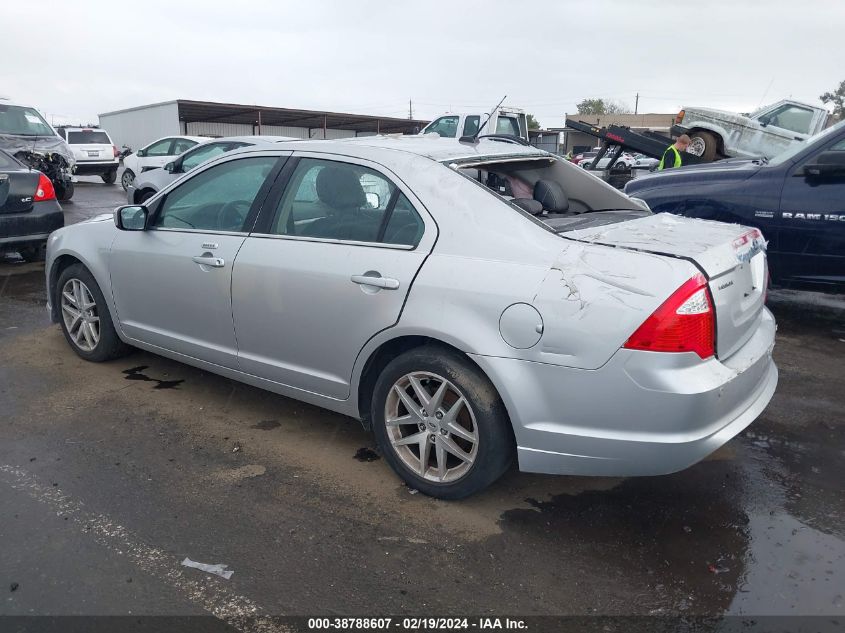 2011 Ford Fusion Sel VIN: 3FAHP0JA8BR108588 Lot: 38788607