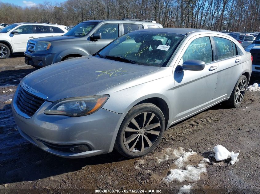 2013 Chrysler 200 Touring VIN: 1C3CCBBG2DN747493 Lot: 38788716