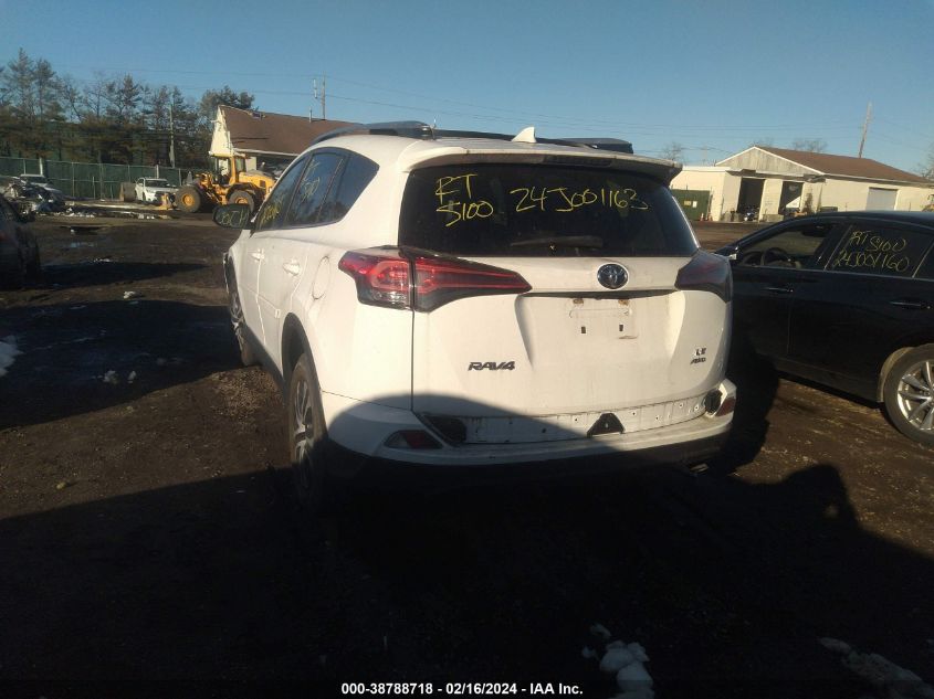 2018 Toyota Rav4 Le VIN: JTMBFREV0JJ249717 Lot: 38788718