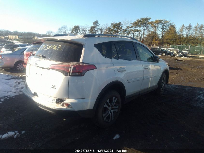 2018 Toyota Rav4 Le VIN: JTMBFREV0JJ249717 Lot: 38788718