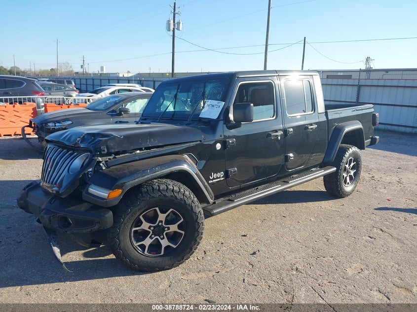 VIN 1C6HJTFGXLL218043 2020 JEEP GLADIATOR OVERLAND