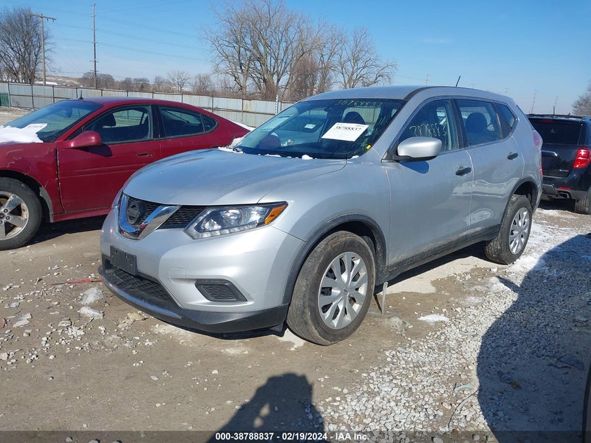 2016 NISSAN ROGUE S/SL/SV - JN8AT2MVXGW150514
