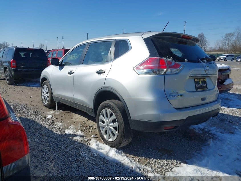 2016 NISSAN ROGUE S/SL/SV - JN8AT2MVXGW150514
