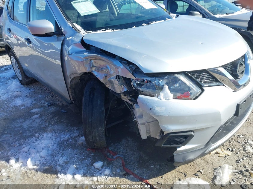 2016 NISSAN ROGUE S/SL/SV - JN8AT2MVXGW150514