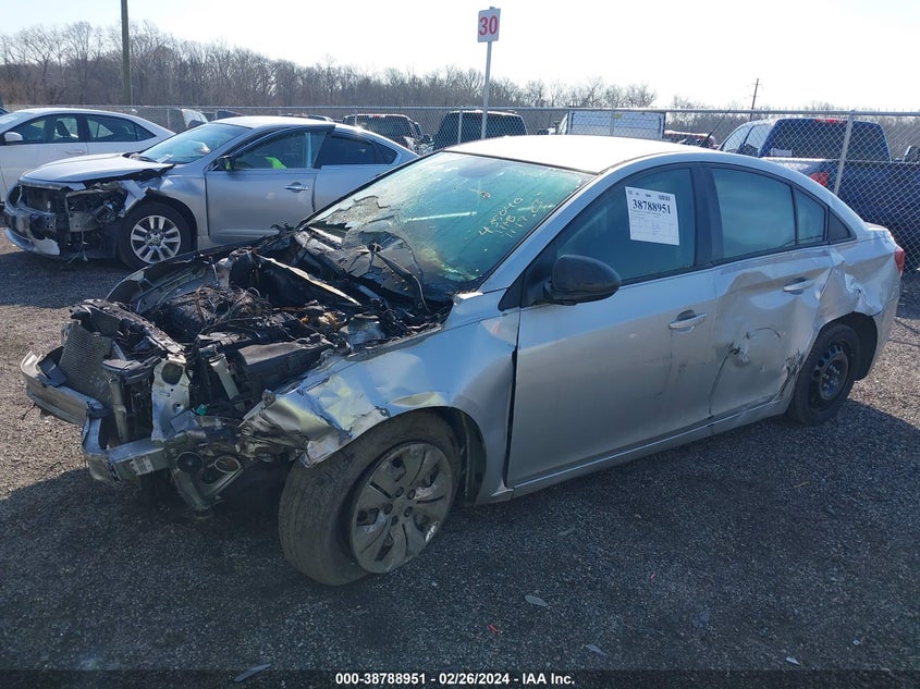 2014 CHEVROLET CRUZE LS - 1G1PA5SH7E7464888