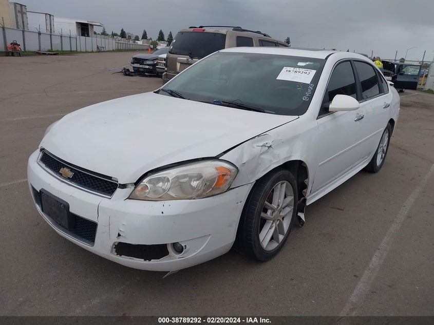 2014 CHEVROLET IMPALA LIMITED LTZ - 2G1WC5E34E1169380