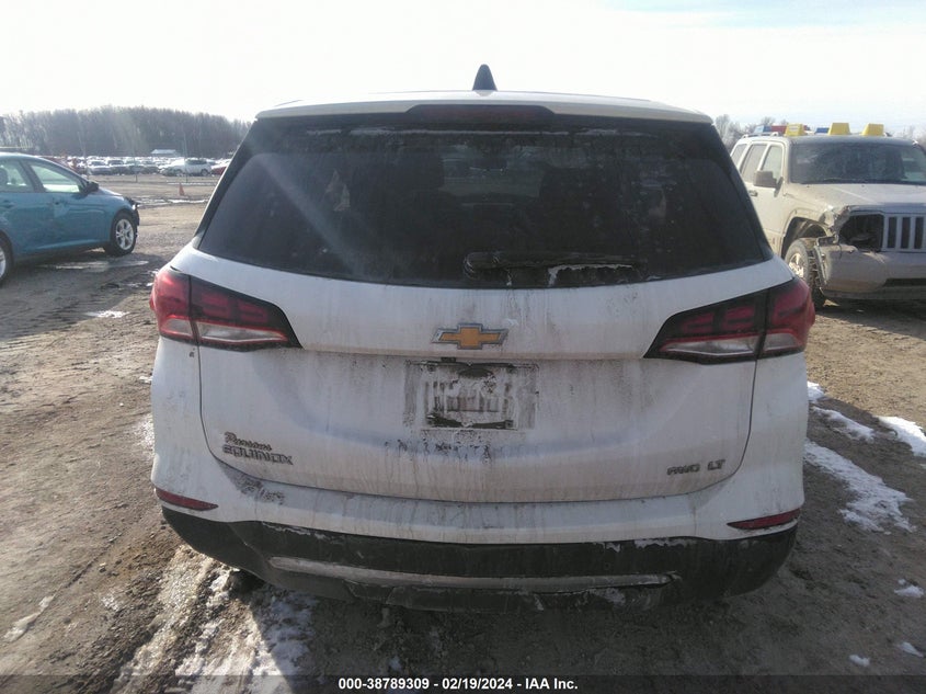 2022 CHEVROLET EQUINOX LT - 3GNAXUEV3NL104060