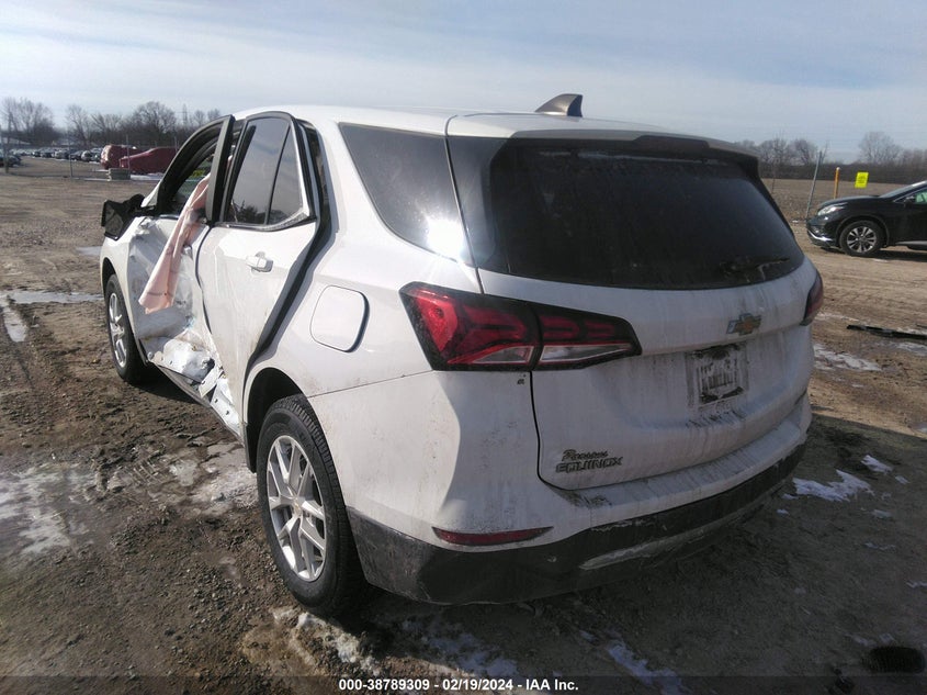 2022 CHEVROLET EQUINOX LT - 3GNAXUEV3NL104060