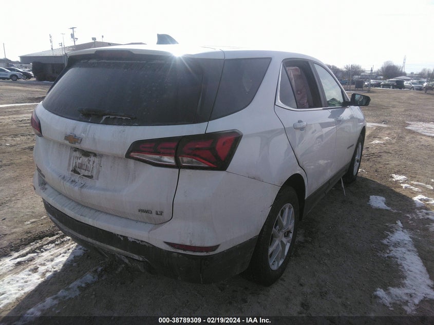 2022 CHEVROLET EQUINOX LT - 3GNAXUEV3NL104060
