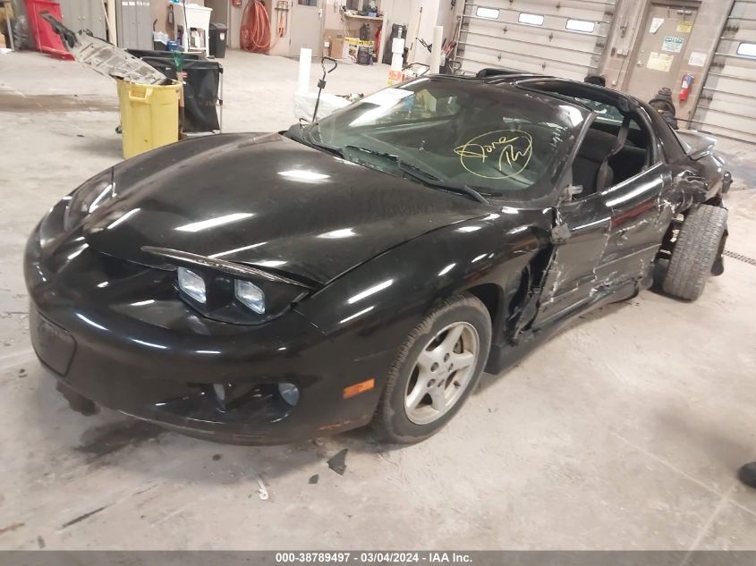 2001 Pontiac Firebird VIN: 2G2FS22KX12103493 Lot: 38789497