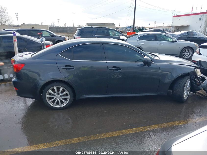 2006 Lexus Is 250 VIN: JTHCK262465002985 Lot: 38789644