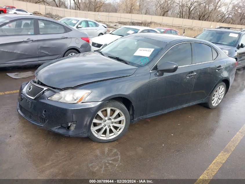 2006 Lexus Is 250 VIN: JTHCK262465002985 Lot: 38789644