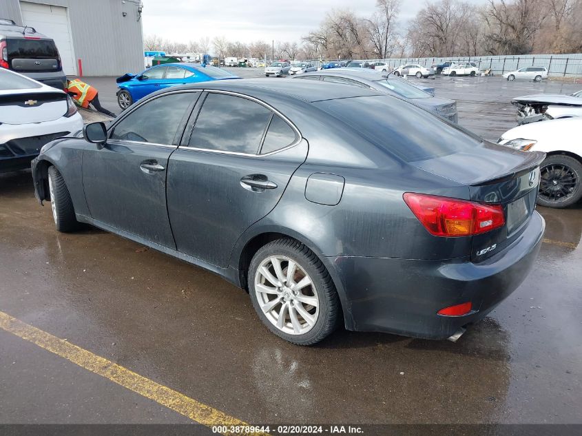 2006 Lexus Is 250 VIN: JTHCK262465002985 Lot: 38789644