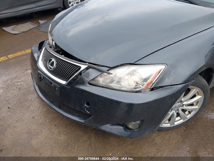 2006 Lexus Is 250 VIN: JTHCK262465002985 Lot: 38789644