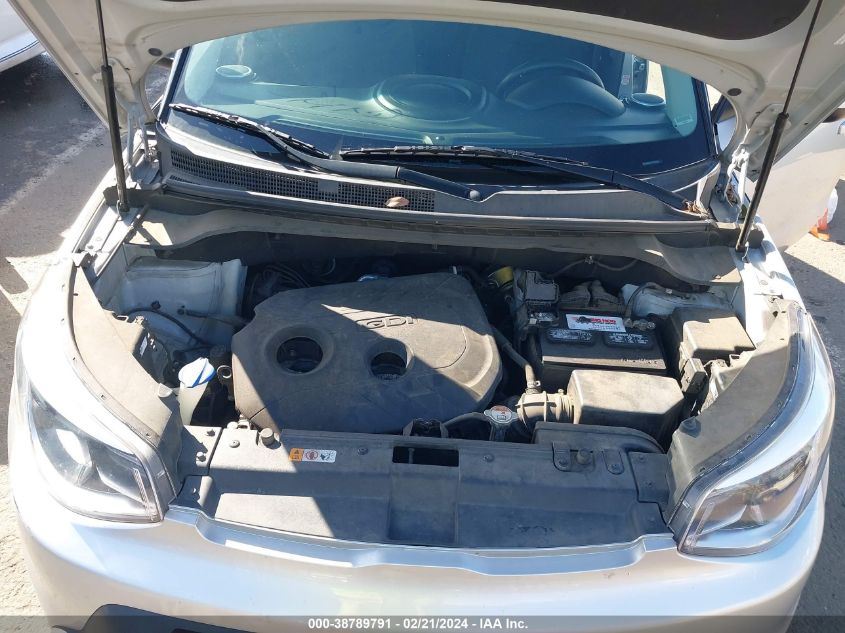 2015 Kia Soul + VIN: KNDJP3A5XF7787695 Lot: 38789791