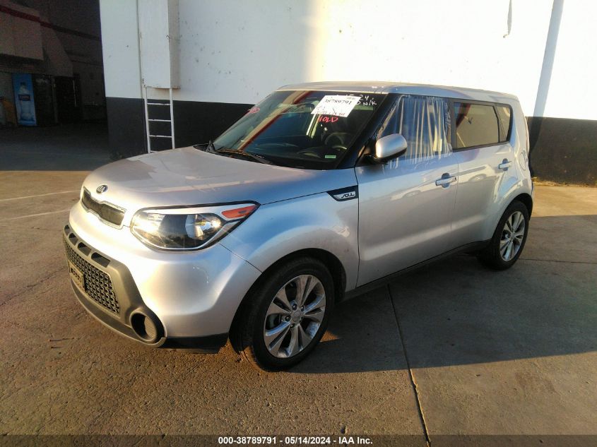 2015 Kia Soul + VIN: KNDJP3A5XF7787695 Lot: 38789791