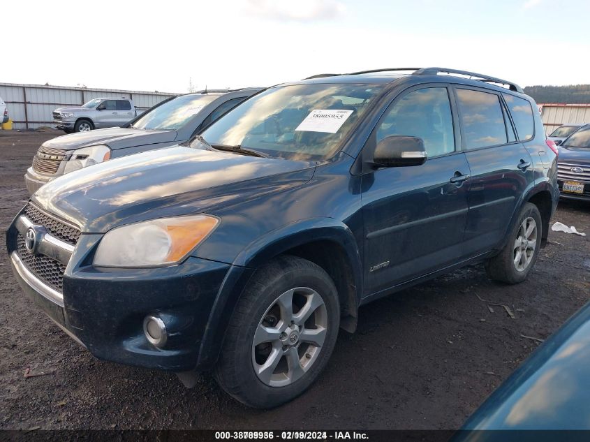 2010 Toyota Rav4 Limited VIN: 2T3YF4DV3AW039788 Lot: 38789936