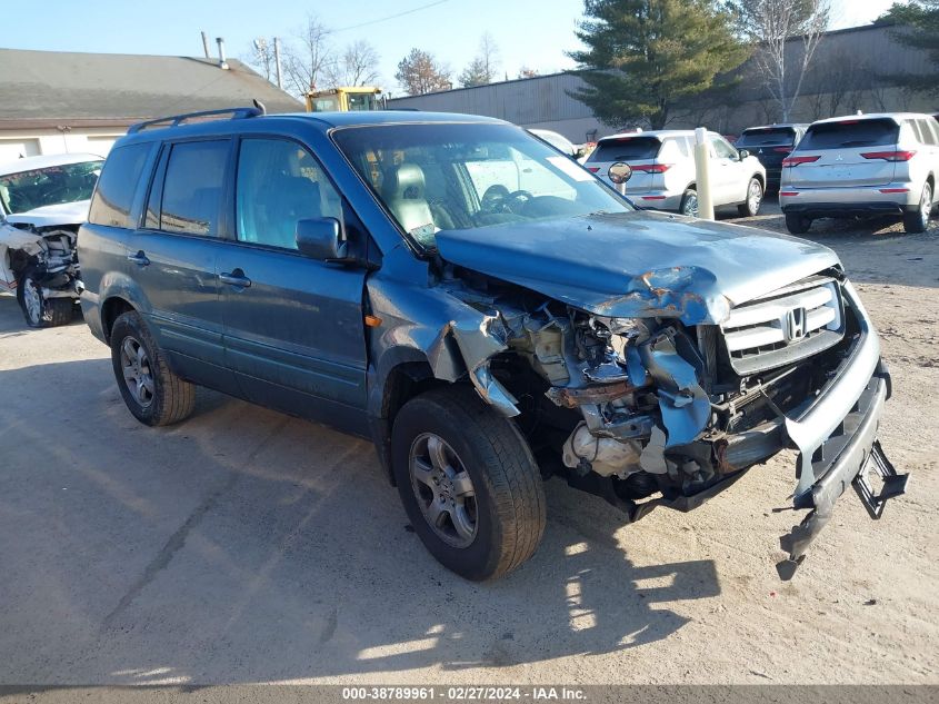 2007 Honda Pilot Ex-L VIN: 2HKYF18517H538419 Lot: 38789961