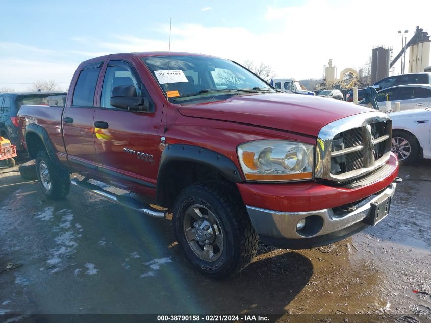 2006 Dodge Ram 2500 Slt/Trx4 Off Road/Sport/Power Wagon VIN: 1D7KS28C56J245608 Lot: 38790158