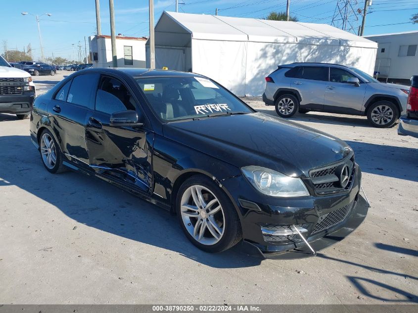 2014 Mercedes-Benz C 250 Luxury/Sport VIN: WDDGF4HB9EG249699 Lot: 38790250