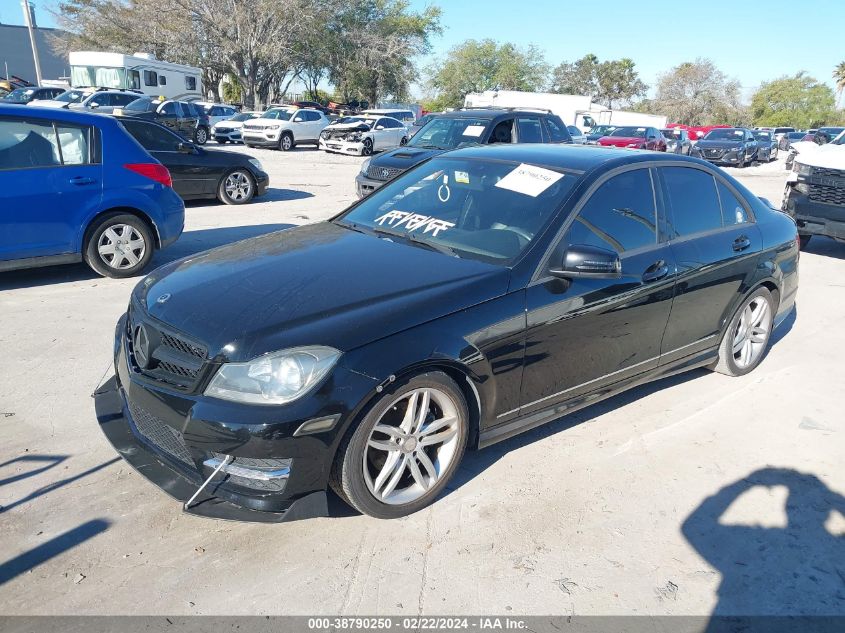 2014 Mercedes-Benz C 250 Luxury/Sport VIN: WDDGF4HB9EG249699 Lot: 38790250