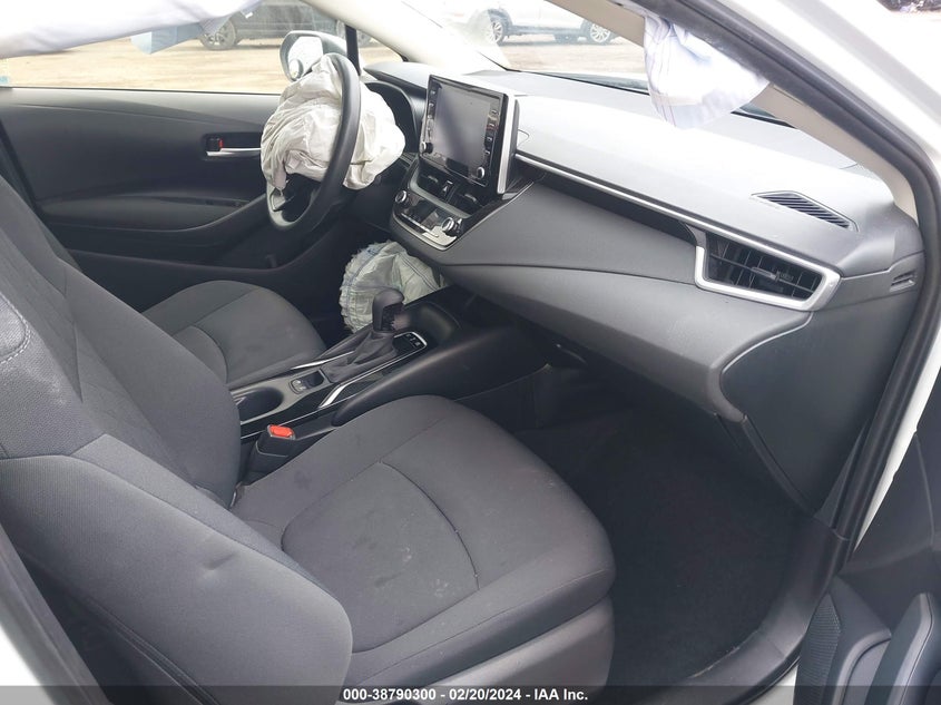 VIN JTDEAMDE4MJ027136 2021 TOYOTA COROLLA HYBRID LE