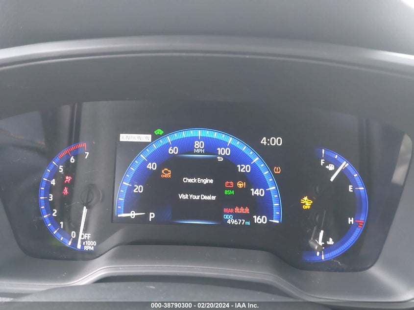 VIN JTDEAMDE4MJ027136 2021 TOYOTA COROLLA HYBRID LE