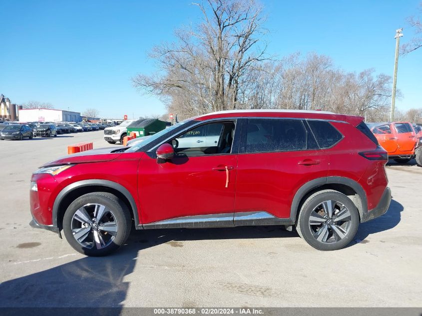 2023 Nissan Rogue Sl Intelligent Awd VIN: 5N1BT3CB9PC808074 Lot: 38790368