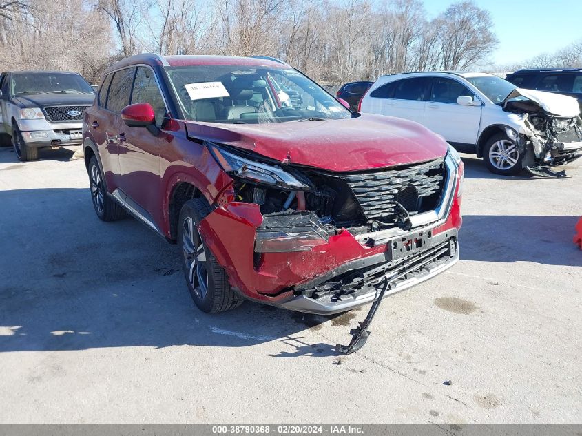 2023 Nissan Rogue Sl Intelligent Awd VIN: 5N1BT3CB9PC808074 Lot: 38790368