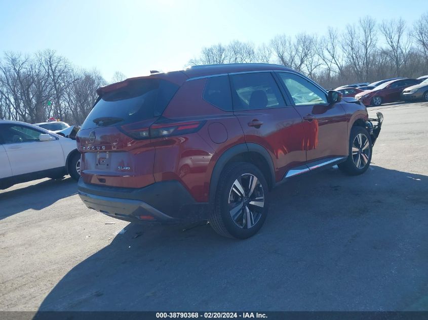 2023 Nissan Rogue Sl Intelligent Awd VIN: 5N1BT3CB9PC808074 Lot: 38790368