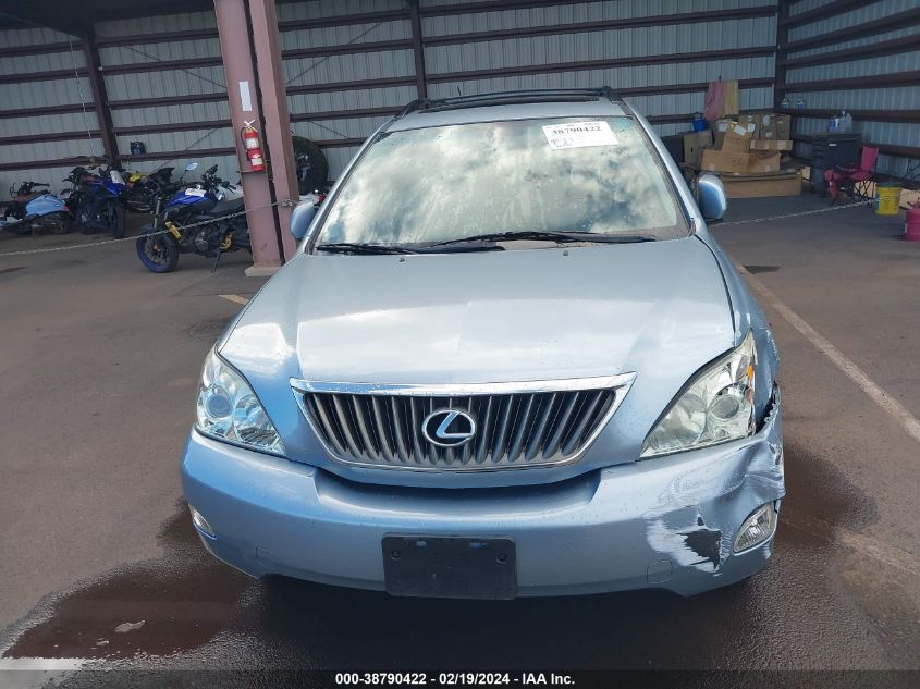 2009 Lexus Rx 350 VIN: JTJGK31U490015607 Lot: 38790422