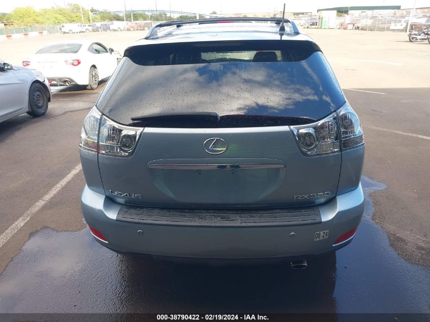 2009 Lexus Rx 350 VIN: JTJGK31U490015607 Lot: 38790422