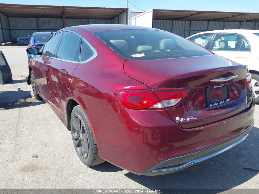 2016 CHRYSLER 200 LIMITED - 1C3CCCAB1GN143420
