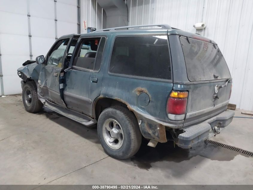 1997 Mercury Mountaineer VIN: 4M2DU55P3VUJ53281 Lot: 38790495