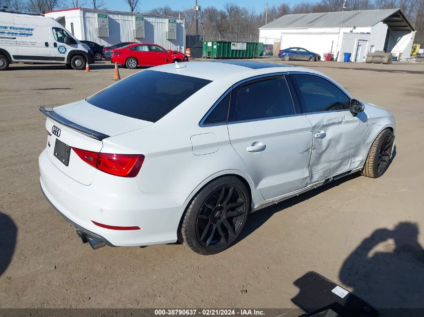 2016 Audi S3 2.0T Premium Plus VIN: WAUF1GFF3G1080858 Lot: 38790637