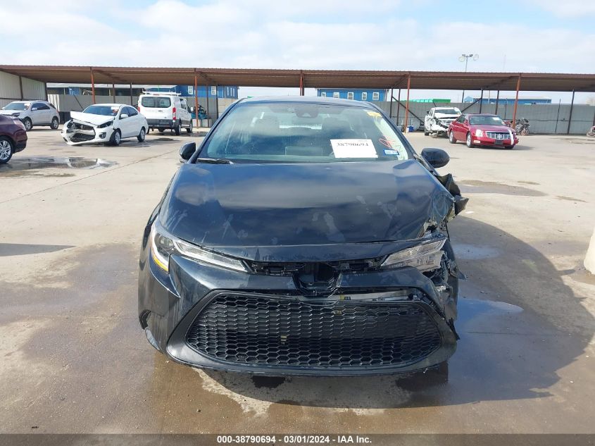 2020 Toyota Corolla Le VIN: 5YFEPRAE2LP087765 Lot: 38790694