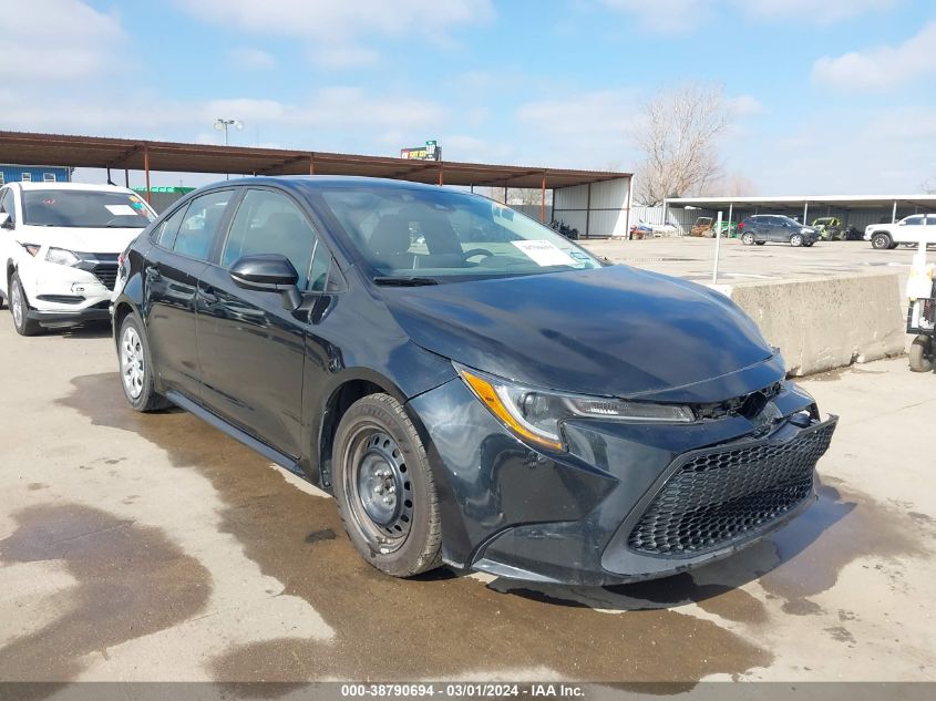 2020 Toyota Corolla Le VIN: 5YFEPRAE2LP087765 Lot: 38790694