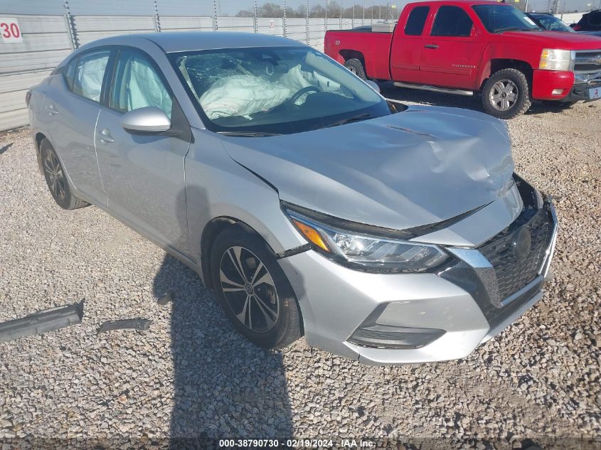 2021 Nissan Sentra Sv Xtronic Cvt VIN: 3N1AB8CV1MY301282 Lot: 38790730