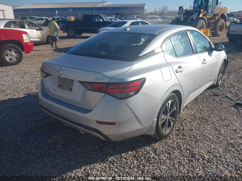 2021 Nissan Sentra Sv Xtronic Cvt VIN: 3N1AB8CV1MY301282 Lot: 38790730