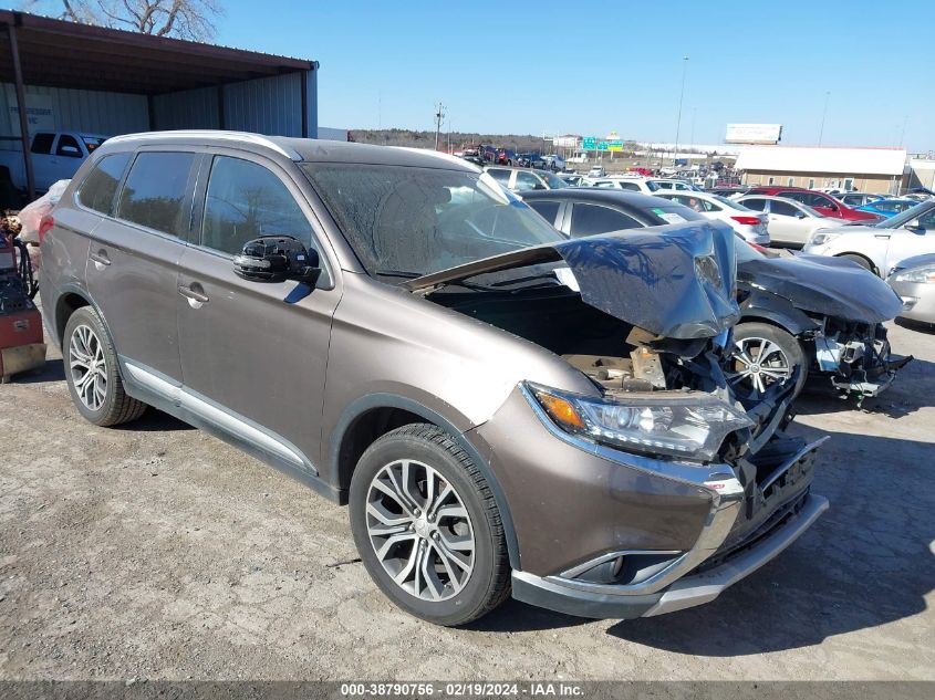 2017 Mitsubishi Outlander Sel VIN: JA4AZ3A37HZ004214 Lot: 38790756