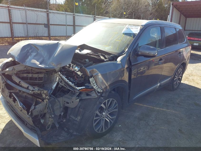 2017 Mitsubishi Outlander Sel VIN: JA4AZ3A37HZ004214 Lot: 38790756