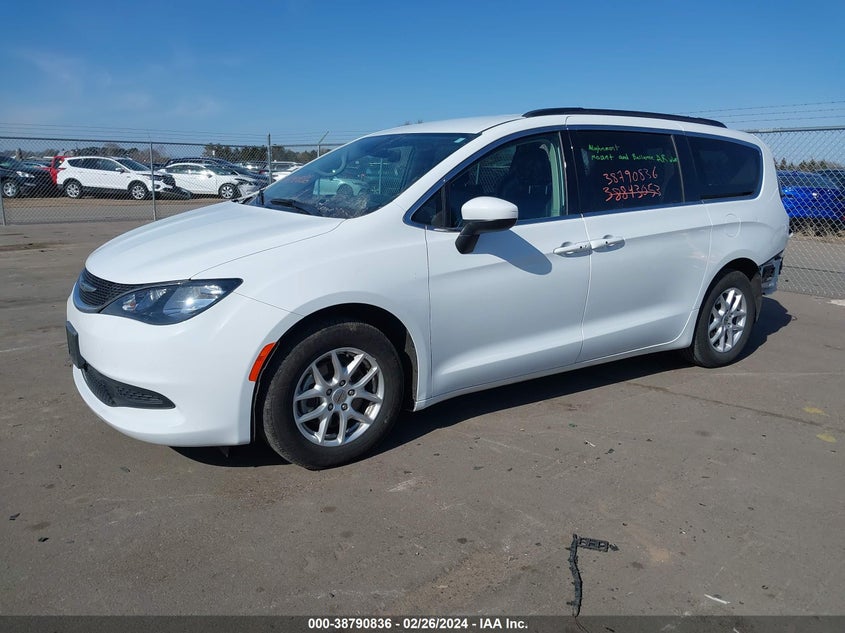 VIN 2C4RC1DG6MR505340 2021 CHRYSLER VOYAGER LXI