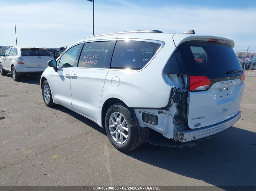 VIN 2C4RC1DG6MR505340 2021 CHRYSLER VOYAGER LXI