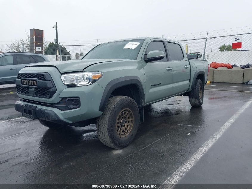 2023 Toyota Tacoma 4Wd Trail Edition VIN: 3TMCZ5AN7PM612956 Lot: 38790969