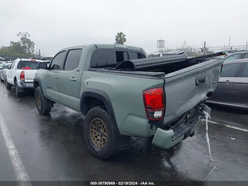 2023 Toyota Tacoma 4Wd Trail Edition VIN: 3TMCZ5AN7PM612956 Lot: 38790969