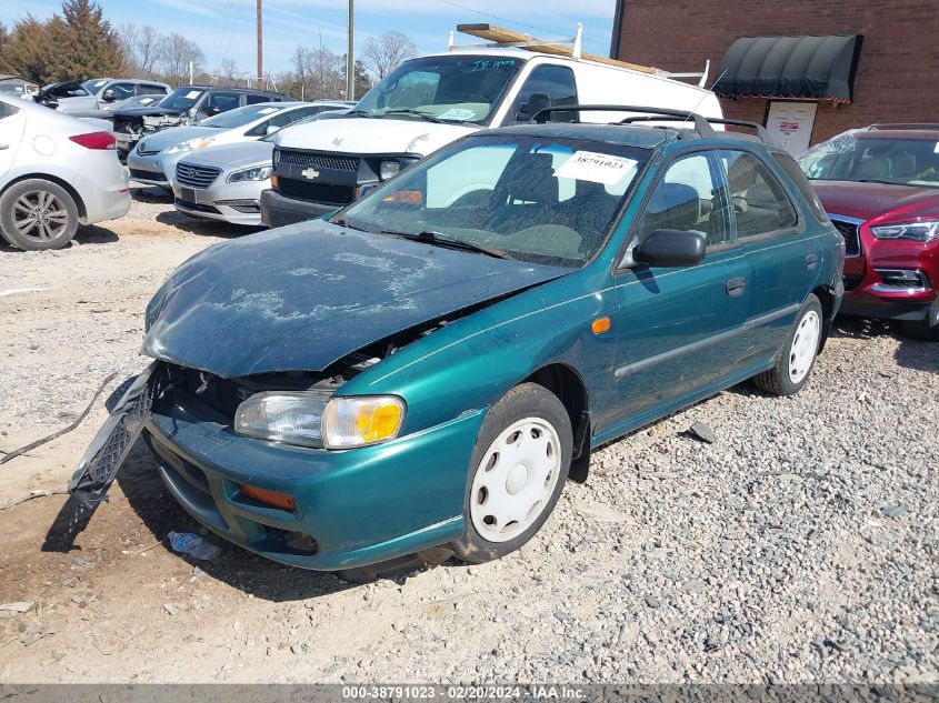 1998 Subaru Impreza L VIN: JF1GF4353WH811402 Lot: 38791023