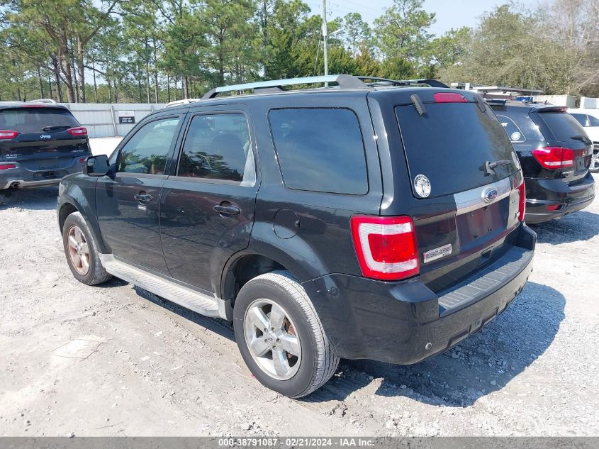 2011 Ford Escape Limited VIN: 1FMCU0EG5BKA47745 Lot: 38791087