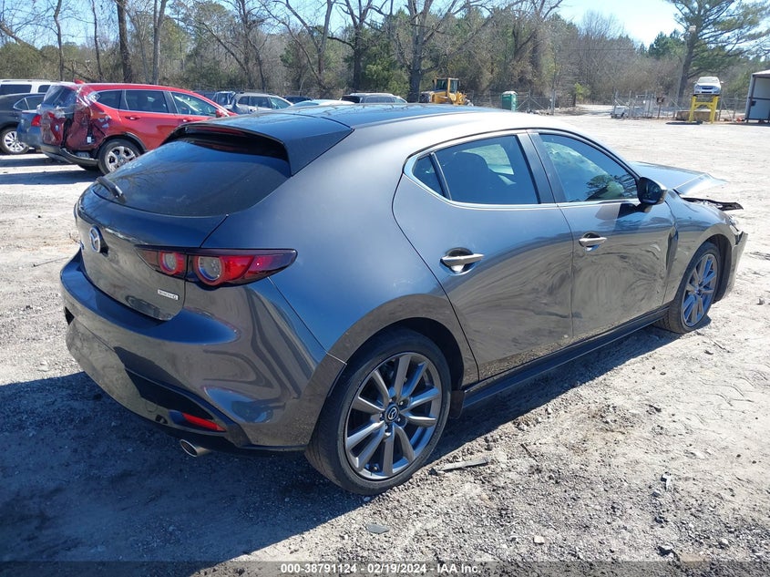 VIN JM1BPAKL0M1307606 2021 MAZDA MAZDA3 SELECT